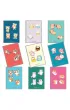 Narcissus Zeszyt A5 60k.w kratk� PP Kawaii 1szt.mix