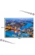 Puzzle 1000 el. Widok z lotu ptaka na Londyn Castorland