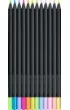 Faber-Castell Kredki tr�jk�tne Black Edition 12 szt.