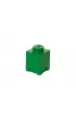 Pojemnik klocek LEGO Brick 1 Zielony