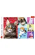 Puzzle 1000 el. Weso�e koty Trefl