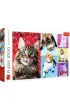 Puzzle 1000 el. Weso�e koty Trefl