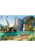 Puzzle 60 el. �wiat dinozaur�w Castorland