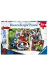 Puzzle dla dzieci 3x49 el. Marvel Avengers Ravensburger