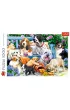 Puzzle 1000 el. Psy w ogrodzie Trefl
