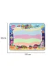 Mata wodna do malowania rysowania wod� XXL piecz�tki szablony zestaw 100 x 80 cm