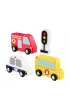 Fisher-Price. Samochody drewniane Mattel