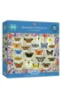 Puzzle 1000 el. Pi�kne motyle Gibsons