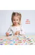 CzuCzu Puzzle do pary Literki 3+ Bright Junior Media