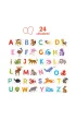 CzuCzu Puzzle do pary Literki 3+ Bright Junior Media