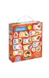 CzuCzu Puzzle do pary Literki 3+ Bright Junior Media