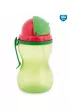 Canpol Babies Bidon ze skadan rurk silikonow zielony 370 ml