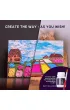 Sensory Art Okto Zestaw kreatywny - Klomby w Holandii 30x40 cm