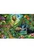 Puzzle 200 el. XXL Zwierz�ta w d�ungli Ravensburger