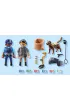 Playmobil Action Heroes Poszukiwania �lad�w z psem tropi�cym 71731