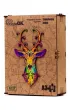 Puzzle drewniane eko 95 el. Szlachetny jele� A3 Maksik