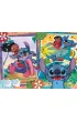 Puzzle dwustronne eko 60 el. Stitch Lisciani