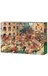 Puzzle 3000 el. Bull Run in Pampeluna Castorland
