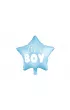 PartyDeco Balon foliowy Gwiazdka It's a boy niebieski 48cm