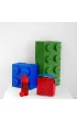 Lunchbox klocek LEGO z r�czk� Czerwony