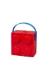 Lunchbox klocek LEGO z r�czk� Czerwony