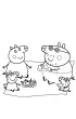 Peppa Pig. Wodne kolorowanie 13. Nie ma to jak rodzinka!