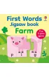 First Words Jigsaw Book. Farm