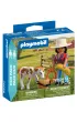 Playmobil DuoPack Kowbojka ze �rebakiem 72026