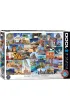 Puzzle 1000 el. Poczt�wki ze �wiata Eurographics