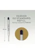 Parker Wk�ad do d�ugopisu metalowy czarny 0.7mm