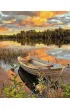 Twoje Hobby Malowanie po numerach - ��d� przy brzegu 40x50cm