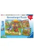 Puzzle 3x49 el. Rycerze Ravensburger