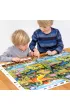 Puzzle obserwacyjne 60 el. Dinozaury Bright Junior Media