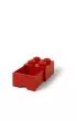 Szuflada klocek LEGO Brick 4 Czerwona