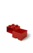 Szuflada klocek LEGO Brick 4 Czerwona