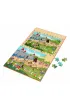 Puzzle magnetyczne i gra 2w1 Rycerze Scratch