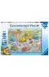 Puzzle 100 el. XXL Poci�g w mie�cie Ravensburger