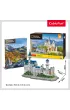 Puzzle 3D 121 el. National Geographic Zamek Neuschwanstein Cubic Fun