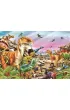 Puzzle 104 el. SuperColor. Land of Dinosaurs Clementoni