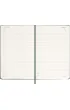 Kalendarz 2026 12M Moleskine L twarda oprawa dzienny Myrtle Green 13x21cm
