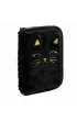Pi�rnik pojedynczy jednoklapkowy z wyposa�eniem Astrabag Fluffy Kitty Black AC11