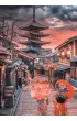Puzzle 500 el. Evening In Kyoto Clementoni