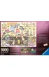 Puzzle 1000 el. 2D Crazy cats �elki Ravensburger