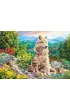 Puzzle 1000 el. Wilki nowe pokolenie Castorland