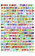 Puzzle 1000 el. Flagi �wiata Eurographics