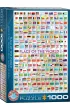 Puzzle 1000 el. Flagi �wiata Eurographics