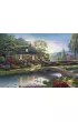 Puzzle 1000 el. PQ Thomas Kinkade Domek nad strumy Schmidt