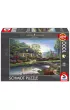 Puzzle 1000 el. PQ Thomas Kinkade Domek nad strumy Schmidt