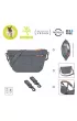 Lassig Green Label Torba nerka dla mam Bum Bag anthracite
