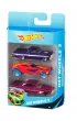 Hot Wheels. Samochodziki 3 sztuki Mattel